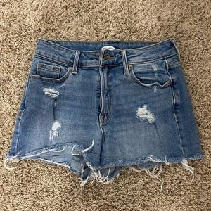 High Rise Old Navy Ripped Shorts
